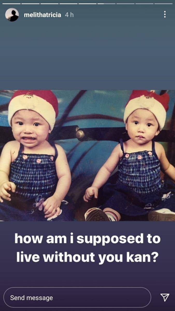 Melisha Sidabutar dan kembaran (instagram.com/melithatricia)