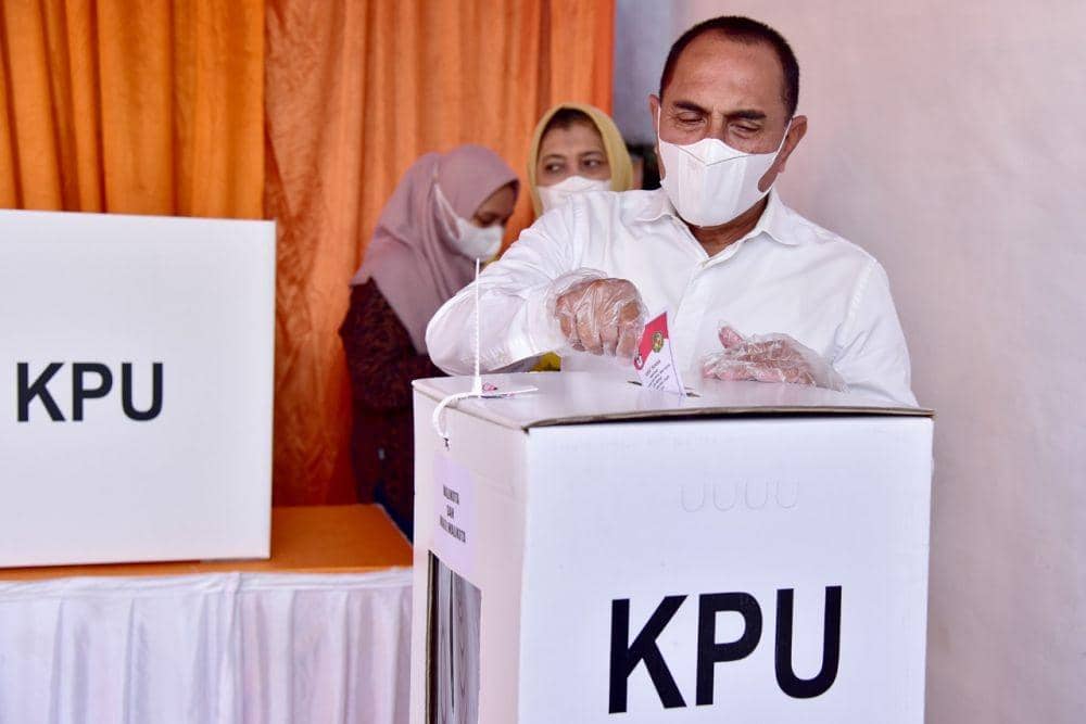 Pilkada Medan, Gubernur Edy: Pasti yang Menang Marga Nasution