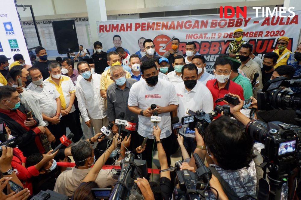Real Count KPU, Bobby Nasution-Aulia Rachman Menangi Pilkada Medan