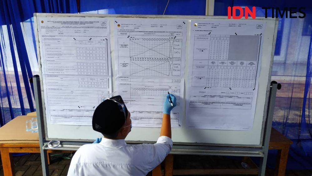 Penghitungan suara di TPS Idris (IDN Times/Dicky)