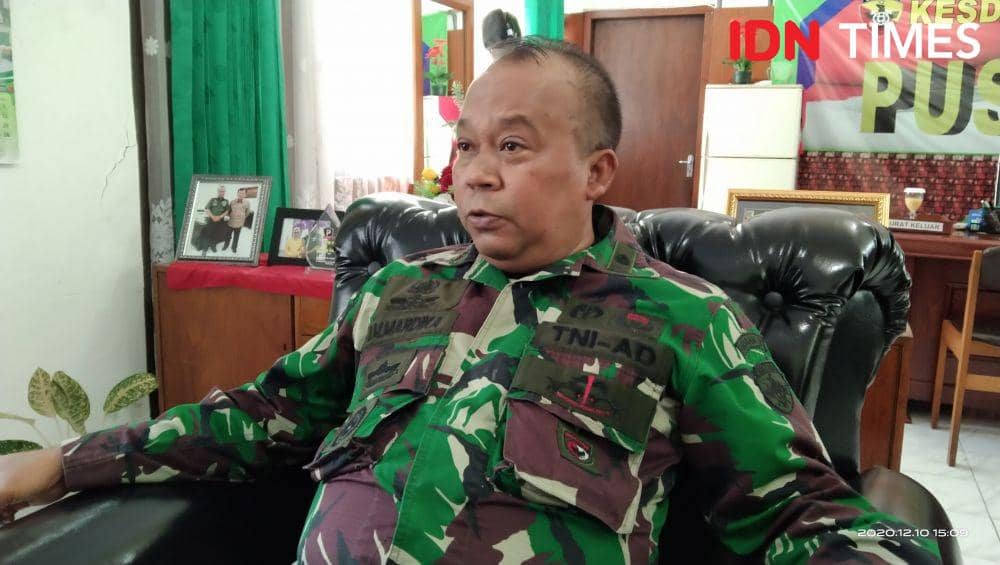 Kepala Kesdam IX/Udayana Kolonel CKM, I Made Mardika (IDN Times/Ayu Afria)