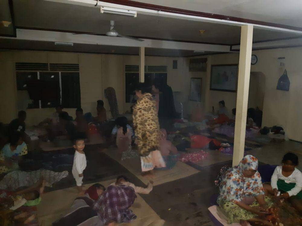 Kondisi salah satu tempat pengungsian korban banjir di Aceh (IDN Times/BPBA)