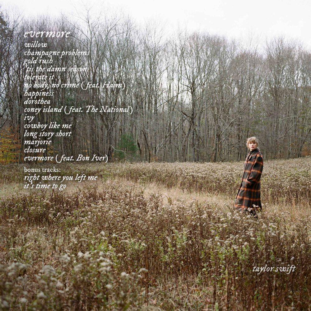 Evermore (twitter.com/taylorswift13)