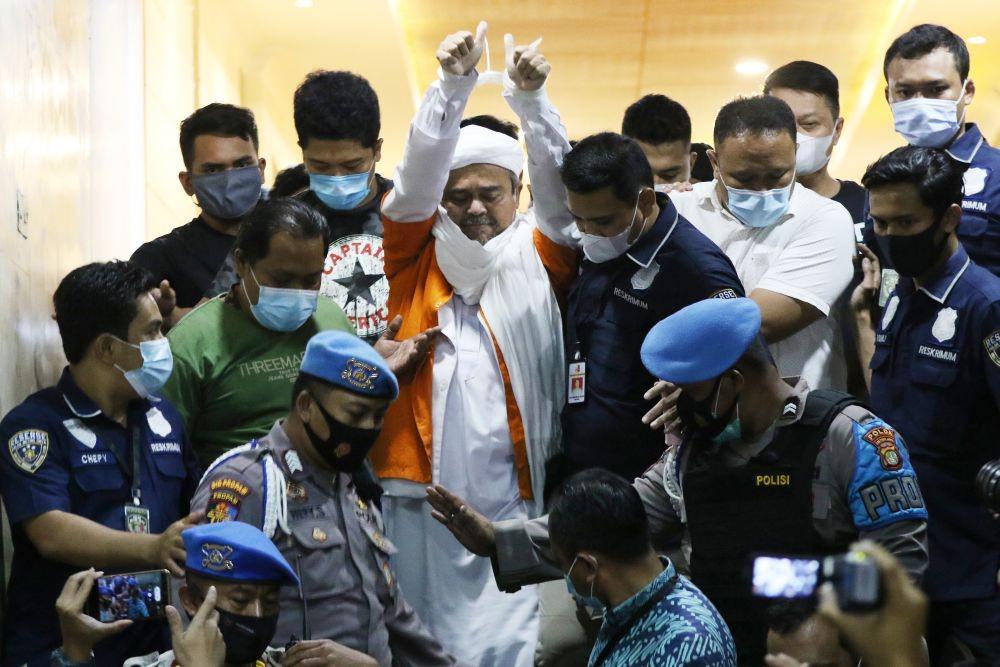 Mantan Pentolan FPI Rizieq Shihab Bebas Murni Besok