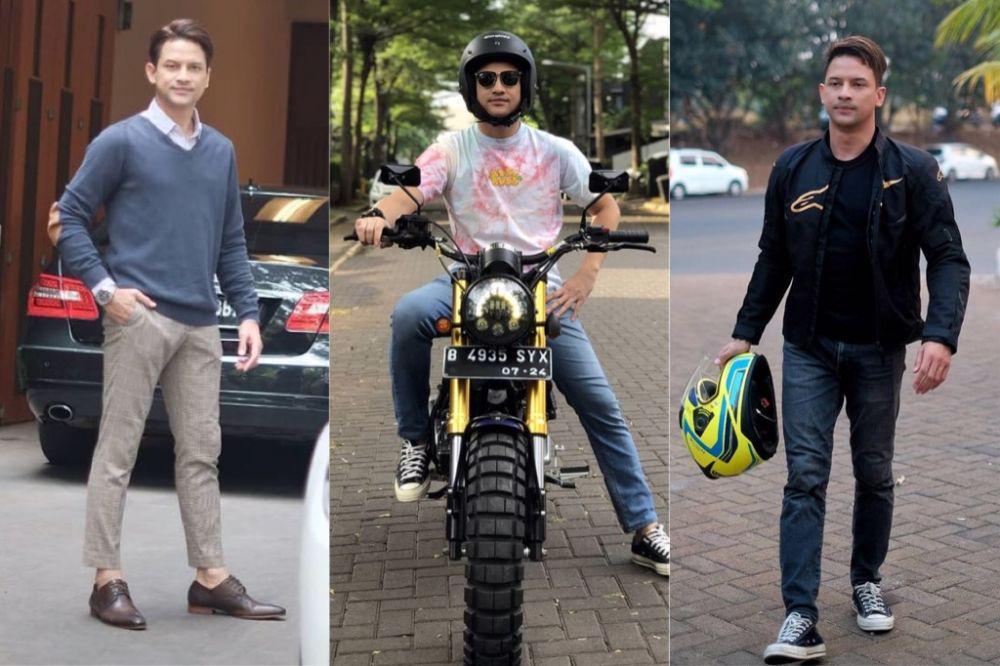 Jadi Tokoh Antagonis, 9 Ide Padu Padan OOTD Kece ala Lucky Perdana