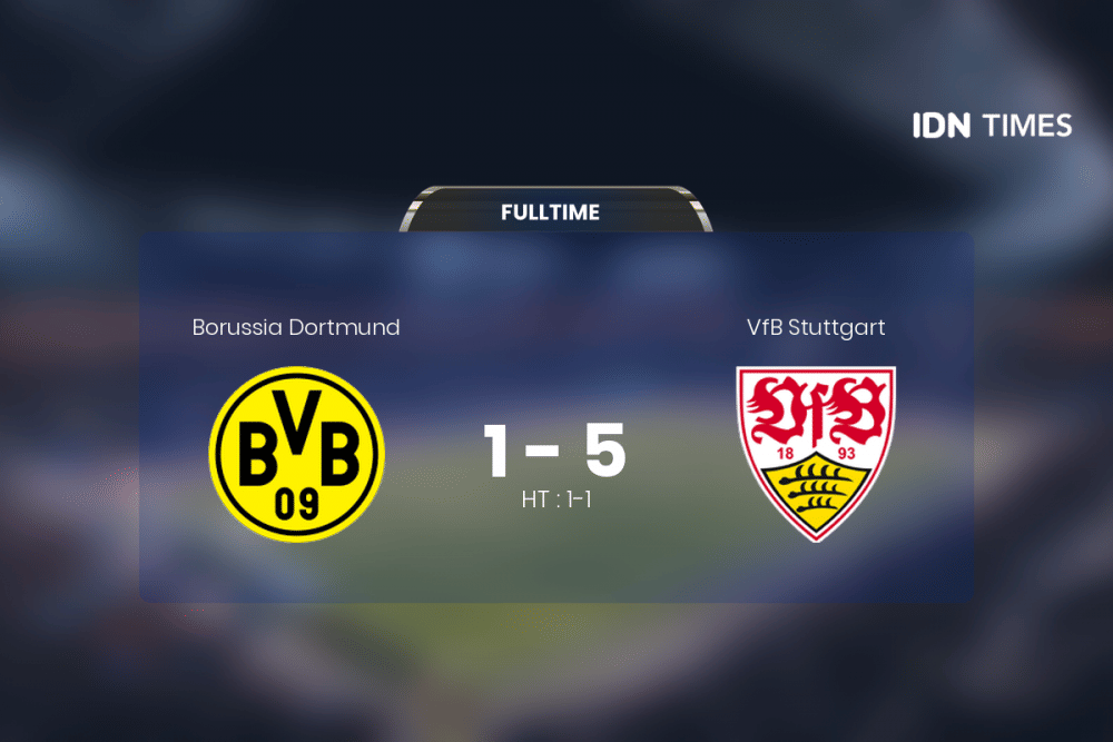 Borussia Dortmund Dihajar Vfb Stuttgart 1-5, P. Matarazzo Puji Pemain