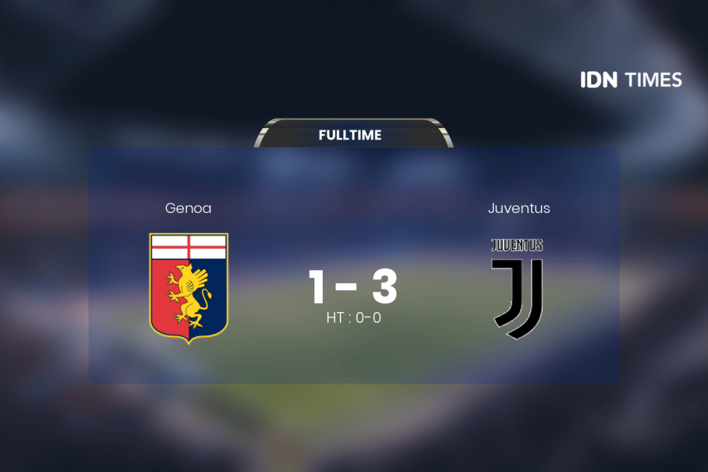 Genoa Dihajar Juventus 1-3, A. Pirlo Puji Pemain