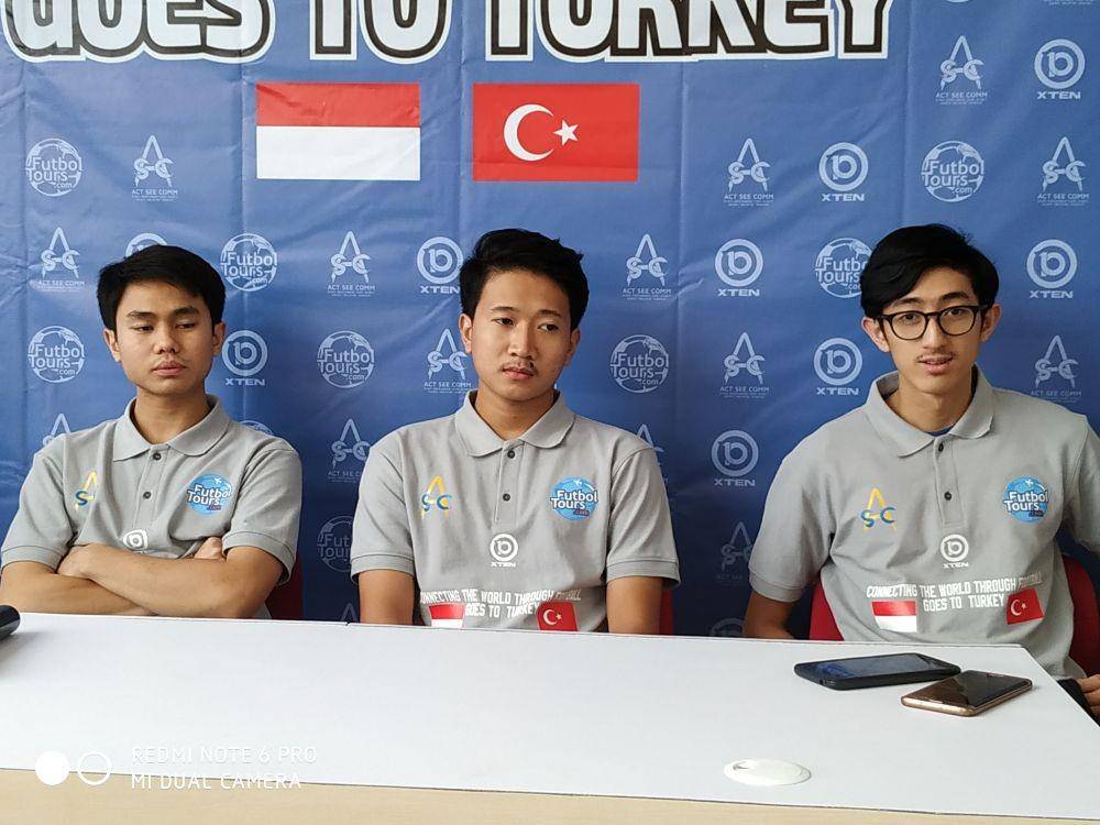 Tiga Pemain Indonesia ke Turki. (Dok. Istimewa)
