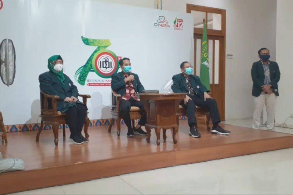 Pernyataan PB IDI tentang vaksinasi COVID-19 (Youtube.com/PB Ikatan Dokter Indonesia)