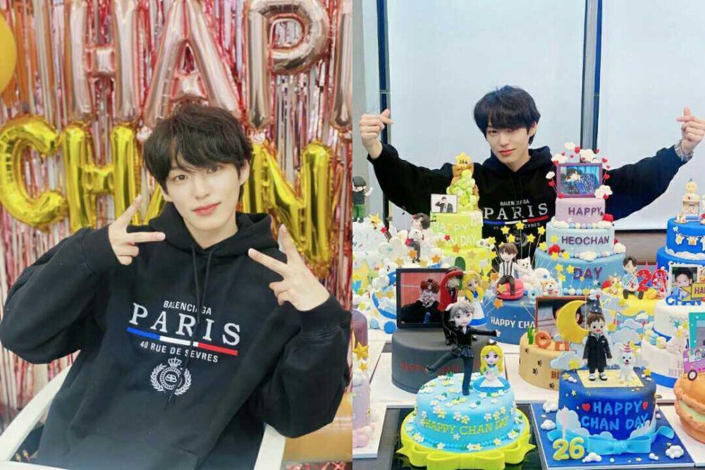 Ini 9 Potret Meriahnya Ulang Tahun Chan VICTON 14 Desember Kemarin
