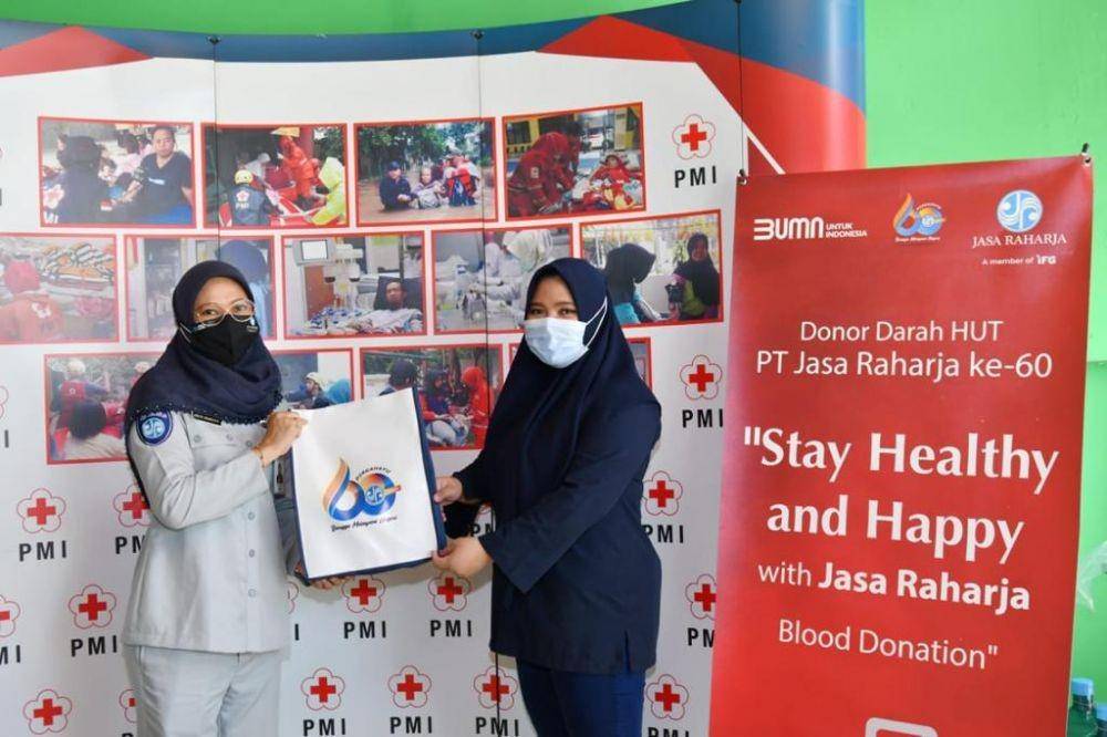 PT Jasa Raharja merayakan HUT ke-60 secara virtual dengan tetap mengutamakan engagement masyarakat yang memanfaatkan teknologi. (Dok. PT Jasa Raharja)