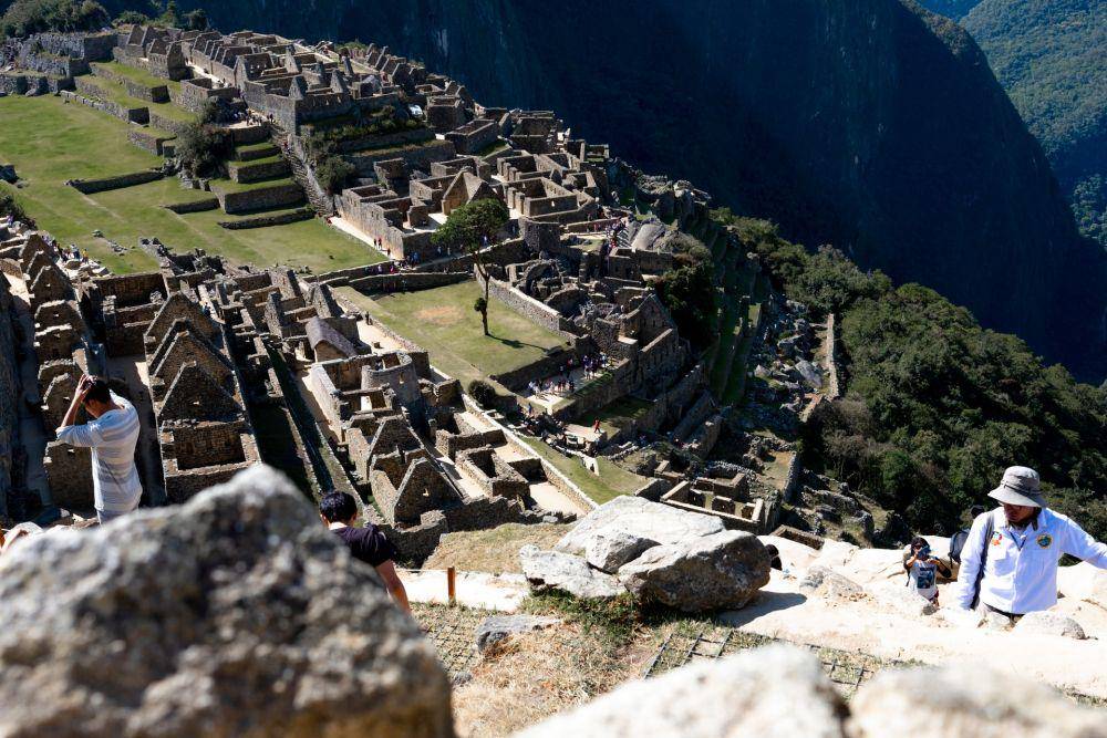 Salah satu sisi pemandangan di situs wisata bersejarah, Machu Picchu. Sumber: Unsplash.com/Jackie Hope