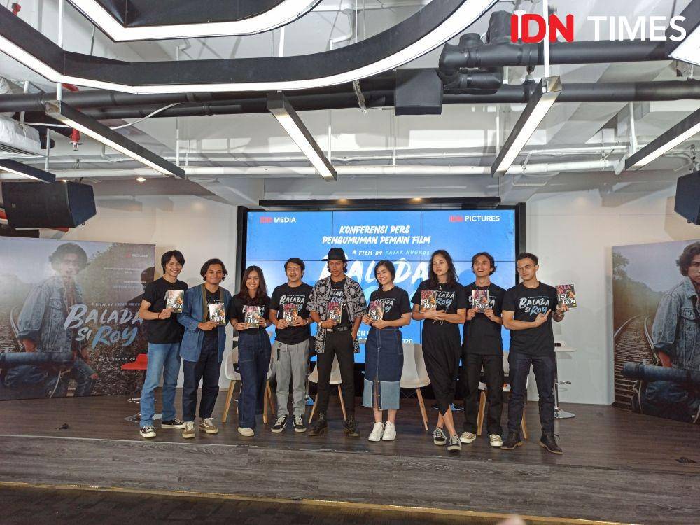 Pengumuman pemain film Balada Si Roy pada Rabu (16/12/2020) di kantor IDN Media HQ, Jakarta. IDN Times/ Erfah Nanda