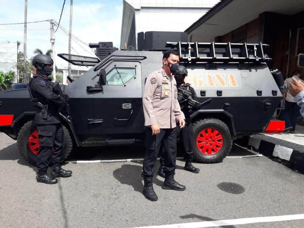 [BREAKING] Terduga Teroris Lampung Diangkut Tiga Bus Menuju Bandara