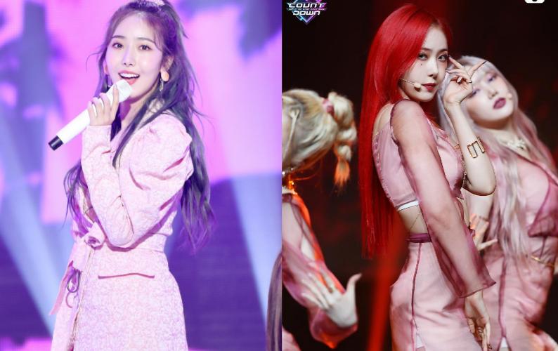 Tak Suka Warna Pink, Inilah 9 Potret SinB Dengan Outfit Merah Jambu