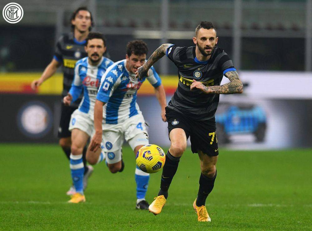 Inter Milan vs Napoli. (Twitter.com/Inter_en)