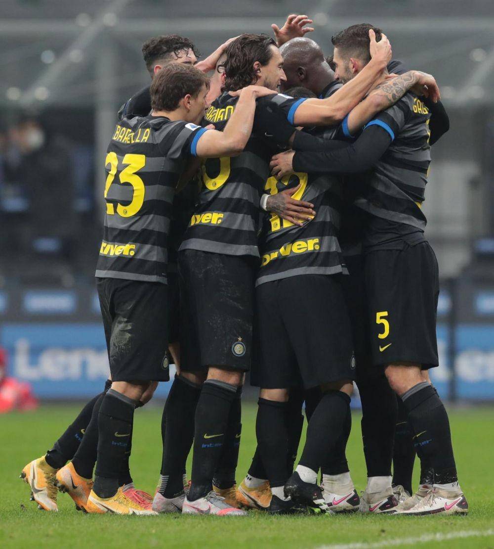 Inter Milan vs Napoli. (Twitter.com/Inter_en)