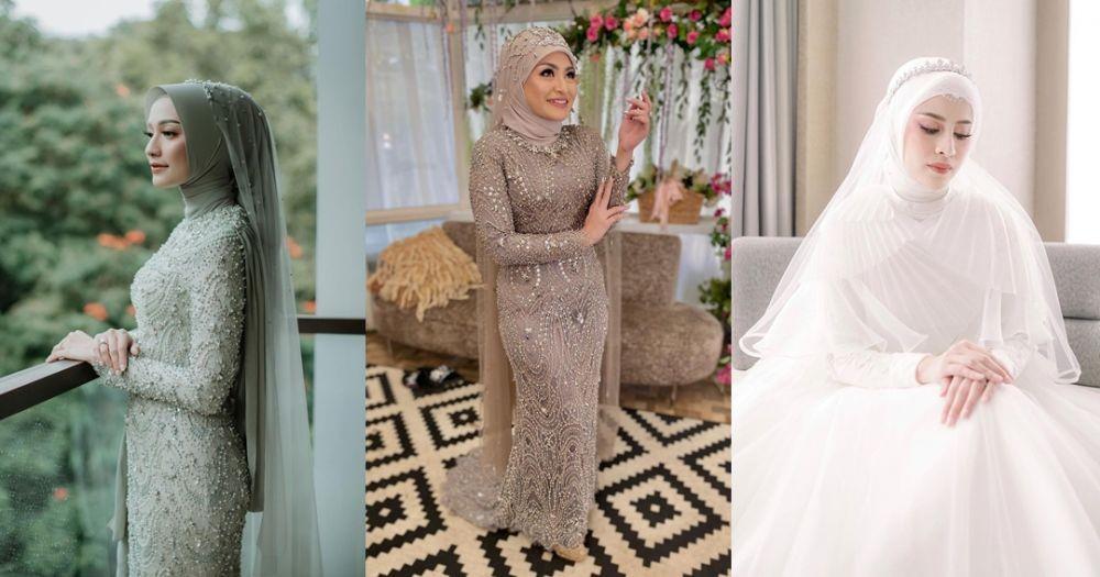 10 Inspirasi Gaun Pengantin Muslimah ala Figur Publik di Tahun 2020