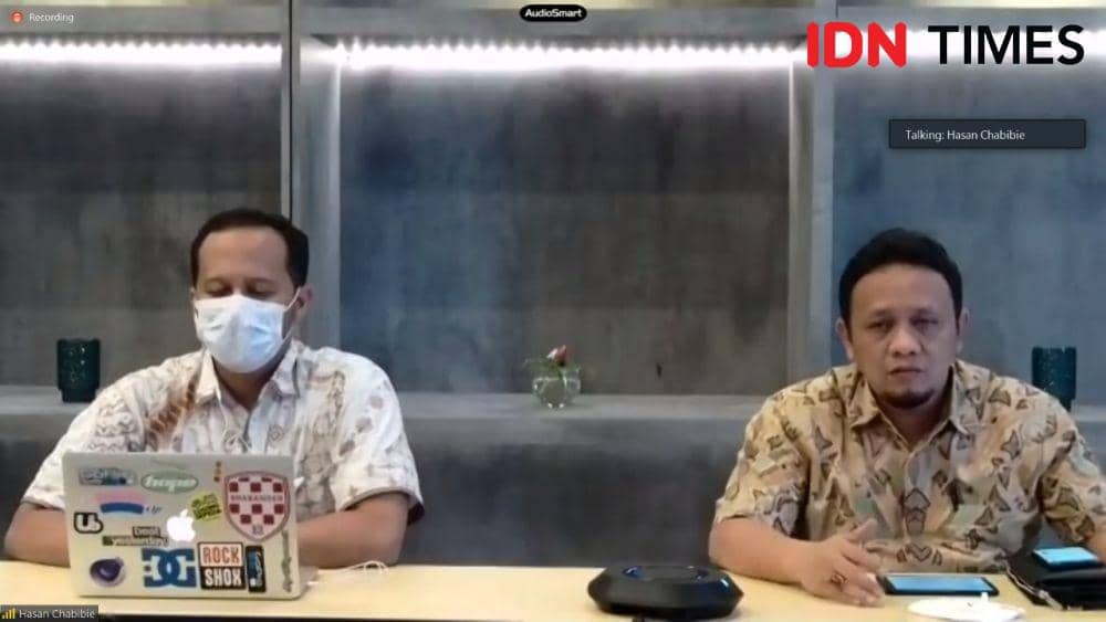 Plt. Kepala Pusat Data dan Teknologi Informasi (Pusdatin) Kemendikbud, M. Hasan Chabibie (IDN Times/Margith Juita Damanik)