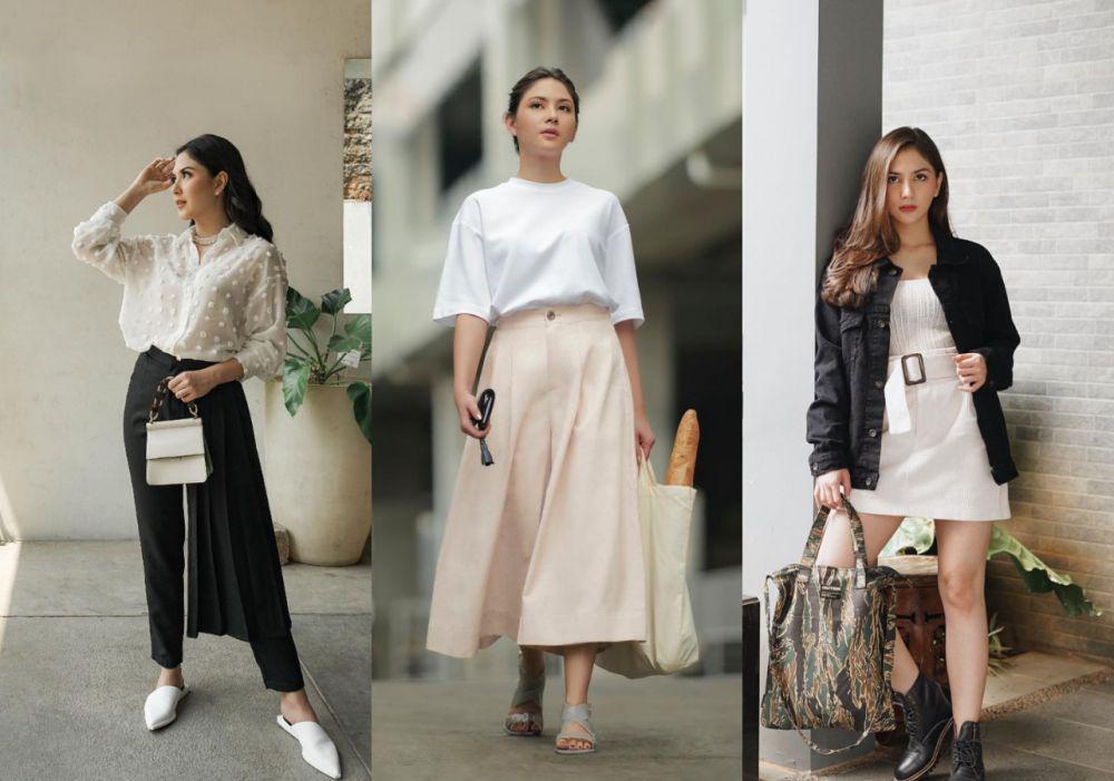 Simple, Ini 10 Inspirasi Padu Padan Outfit Putih Ala Jessica Mila