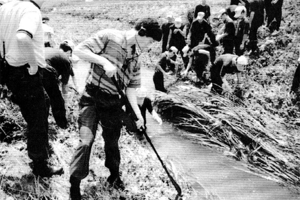 Foto penyelidikan pembunuhan Hwaseong 1988 (Dok. JTBC)