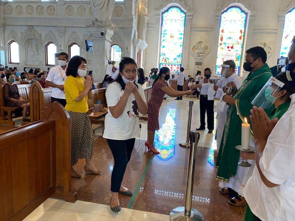 Perayaan Natal Tahun 2020 digelar di tengah pandemik COVID-19 (Dok.IDN Times/Vitalis Alexander)