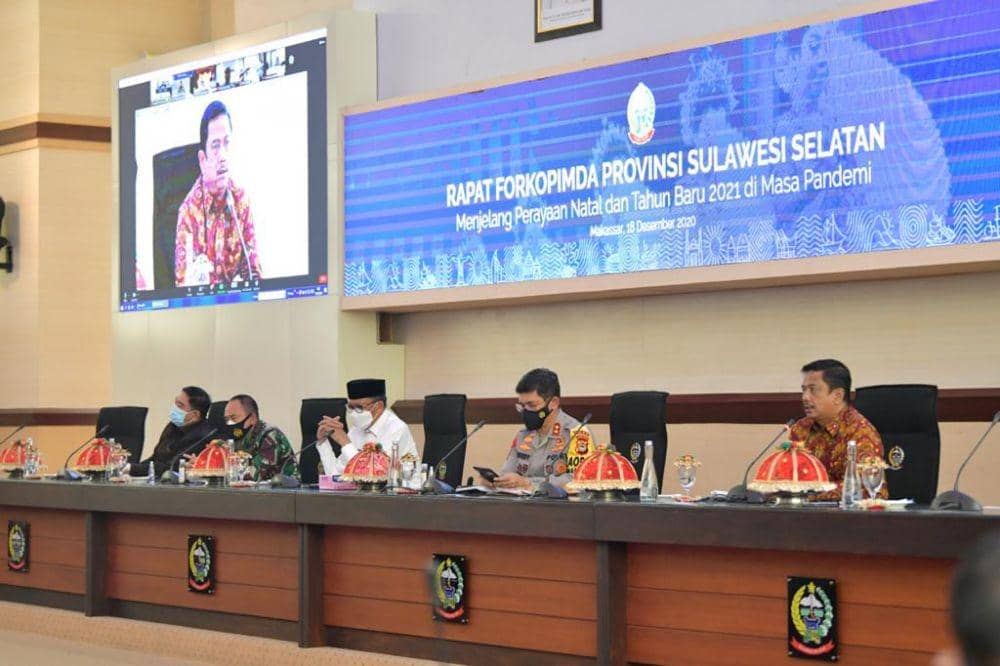 Gubernur Sulsel Minta Warga Luar Tidak ke Makassar Rayakan Tahun Baru