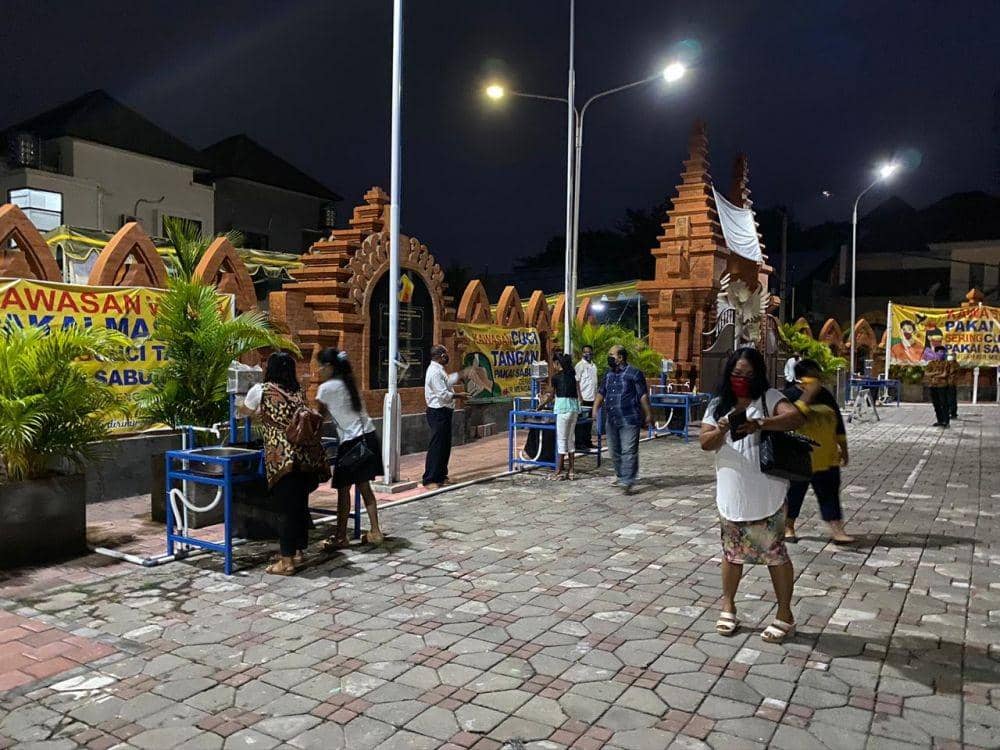 Perayaan Natal Tahun 2020 digelar di tengah pandemik COVID-19 (Dok.IDN Times/Vitalis Alexander)