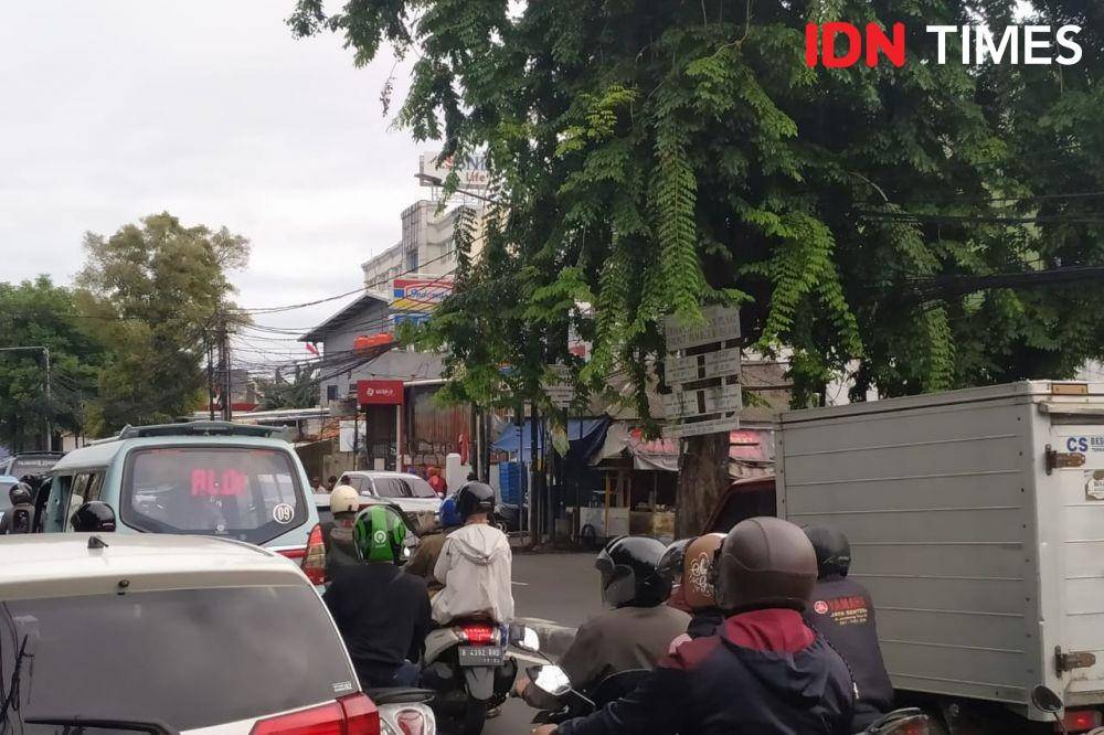 Kondisi Petamburan, Jumat (18/12/2020) pagi (IDN Times/Sandy)