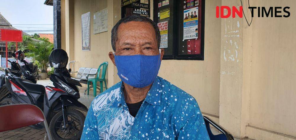 Saniin Marji tokoh masyarakat Kelurahan Bedahan, Kecamatan Sawangan. (IDNTimes/Dicky)