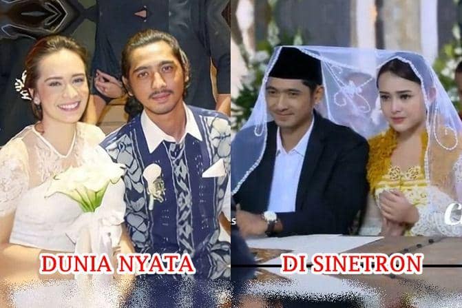9 Potret Pernikahan Arya Saloka di Dunia Nyata Vs di Sinetron
