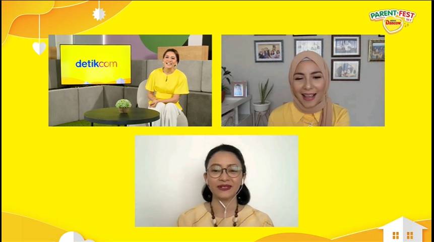 DANCOW ParentFest Vol.2, Lindungi Perkembangan Sosialisasi & Emosi Buah Hati di Usia Prasekolah. 19 Desember 2020. IDN Times/Klara Livia