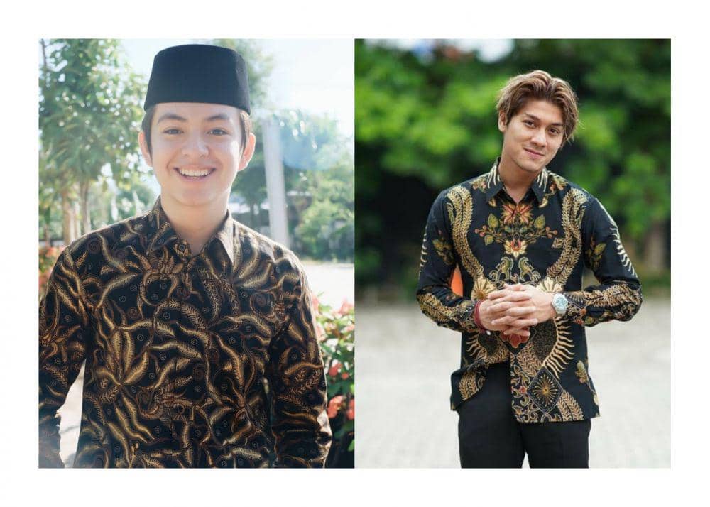 9 Pesona Artis Pria saat Mengenakan Batik, Arya Saloka Gagah Banget!