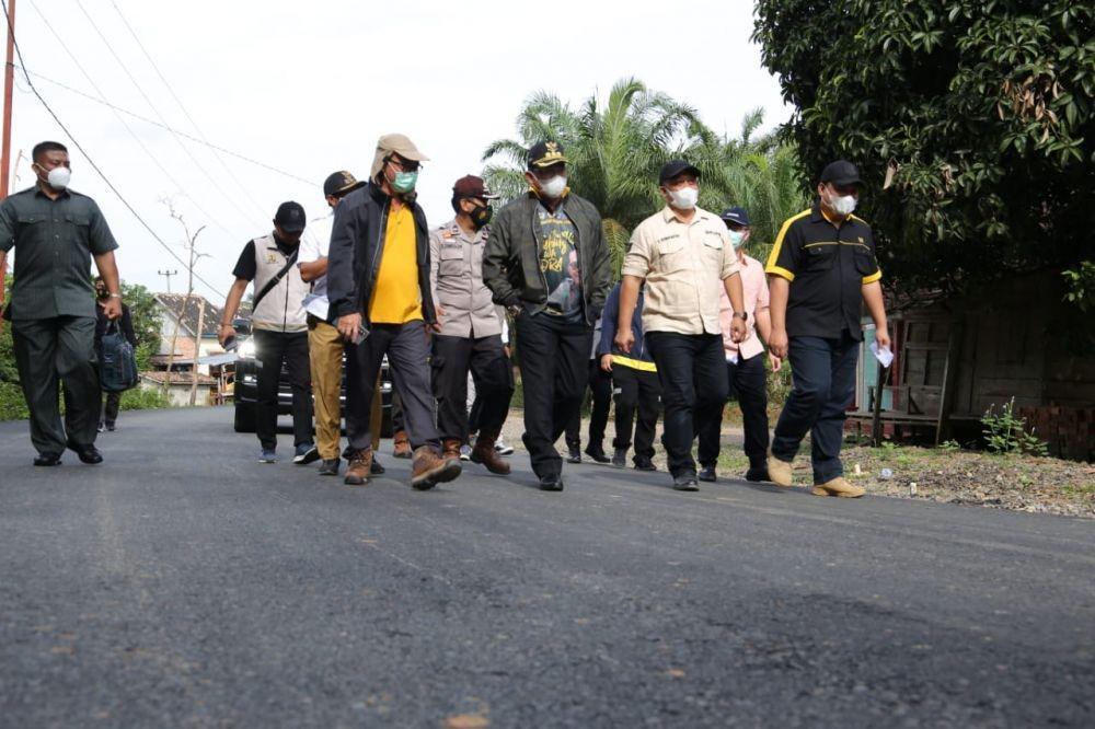 Sukarami-C2 Muba Bakal Terhubung Exit Tol, Jalan 23 Km Sudah Mulus