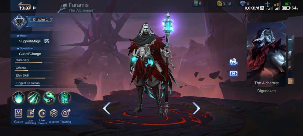 5 alasan hero faramis kurang diminati di mobile legends