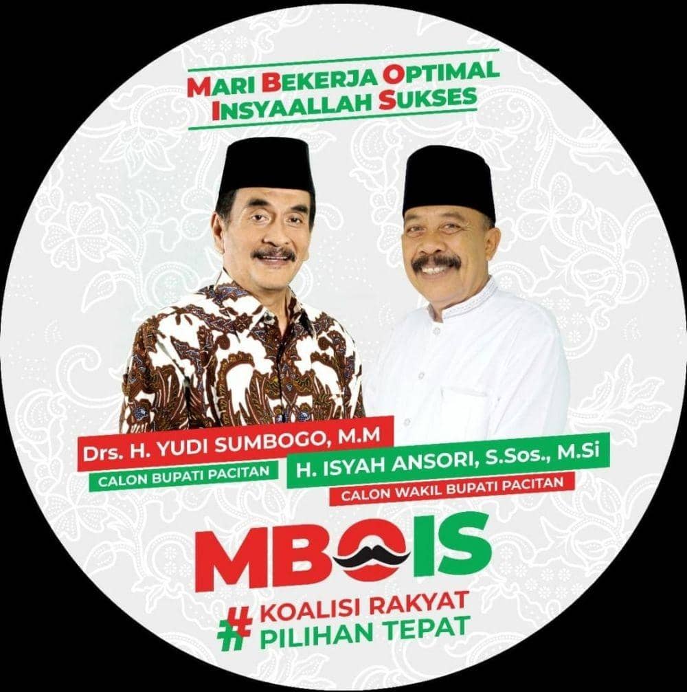 Yudi Sambogo-Isyah Ansori. Facebook.com/Pacitan Mbois