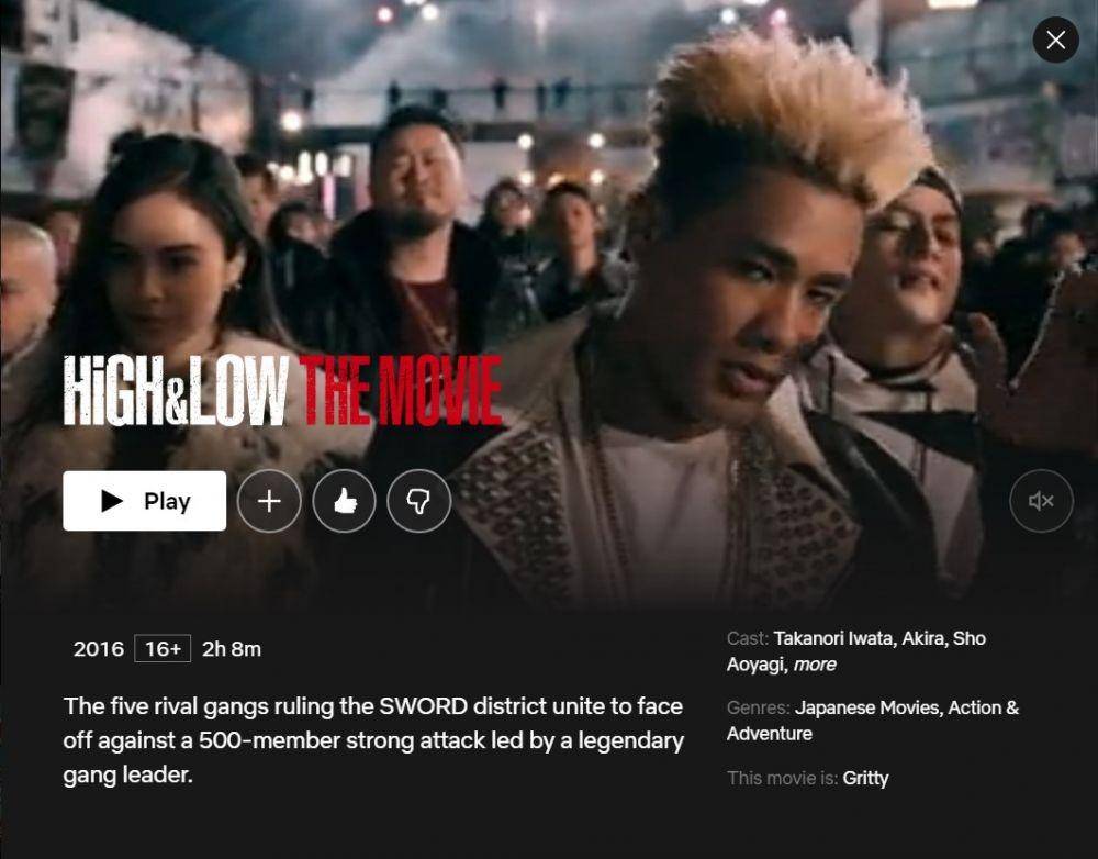 netflix.com/High and Low