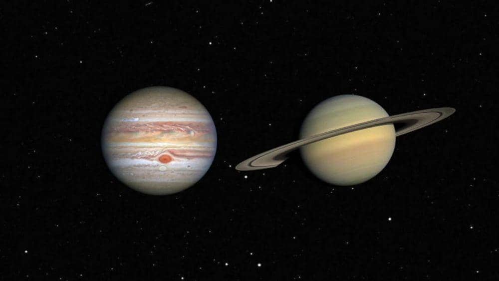 Langka, Jupiter dan Saturnus 'Bersatu' di Konjungsi Agung 21 Desember