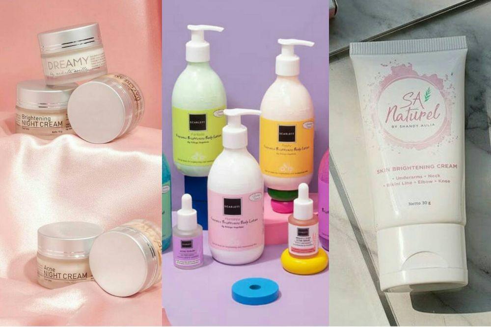 6 Brand Skincare Artis untuk Mencerahkan Kulit Wajah dan Tubuh