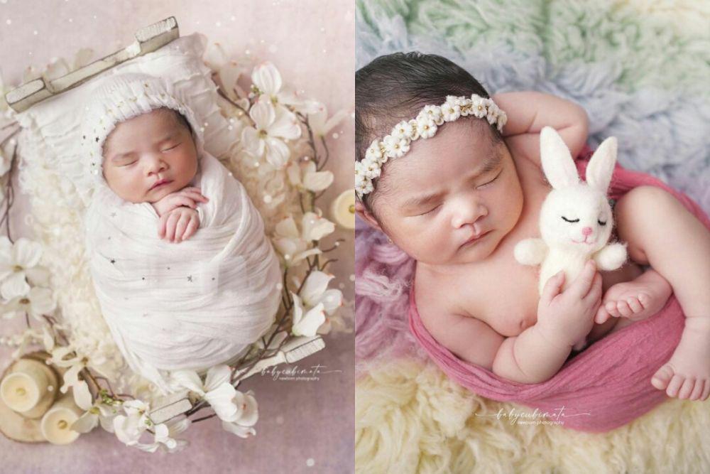 9 Potret Gemas Baby Kylie, Putri Kezia Warouw yang Jago Berpose