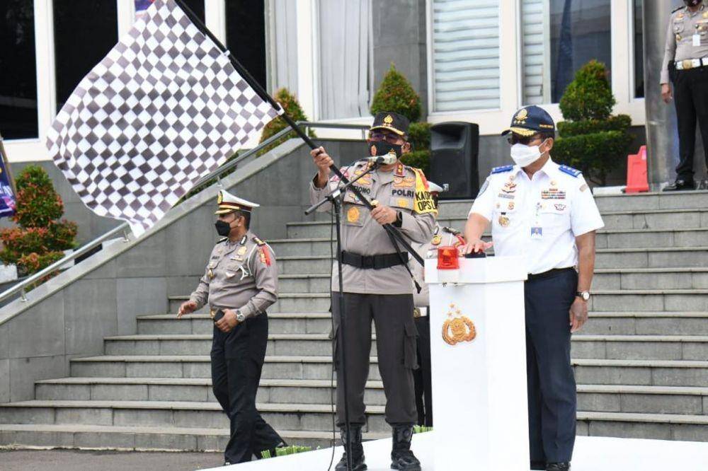 Kakorlantas Polri, Irjen Pol. Istiono saat memberikan keterangan pers terkait Operasi Lilin 2020 (Dok. Korlantas Polri)