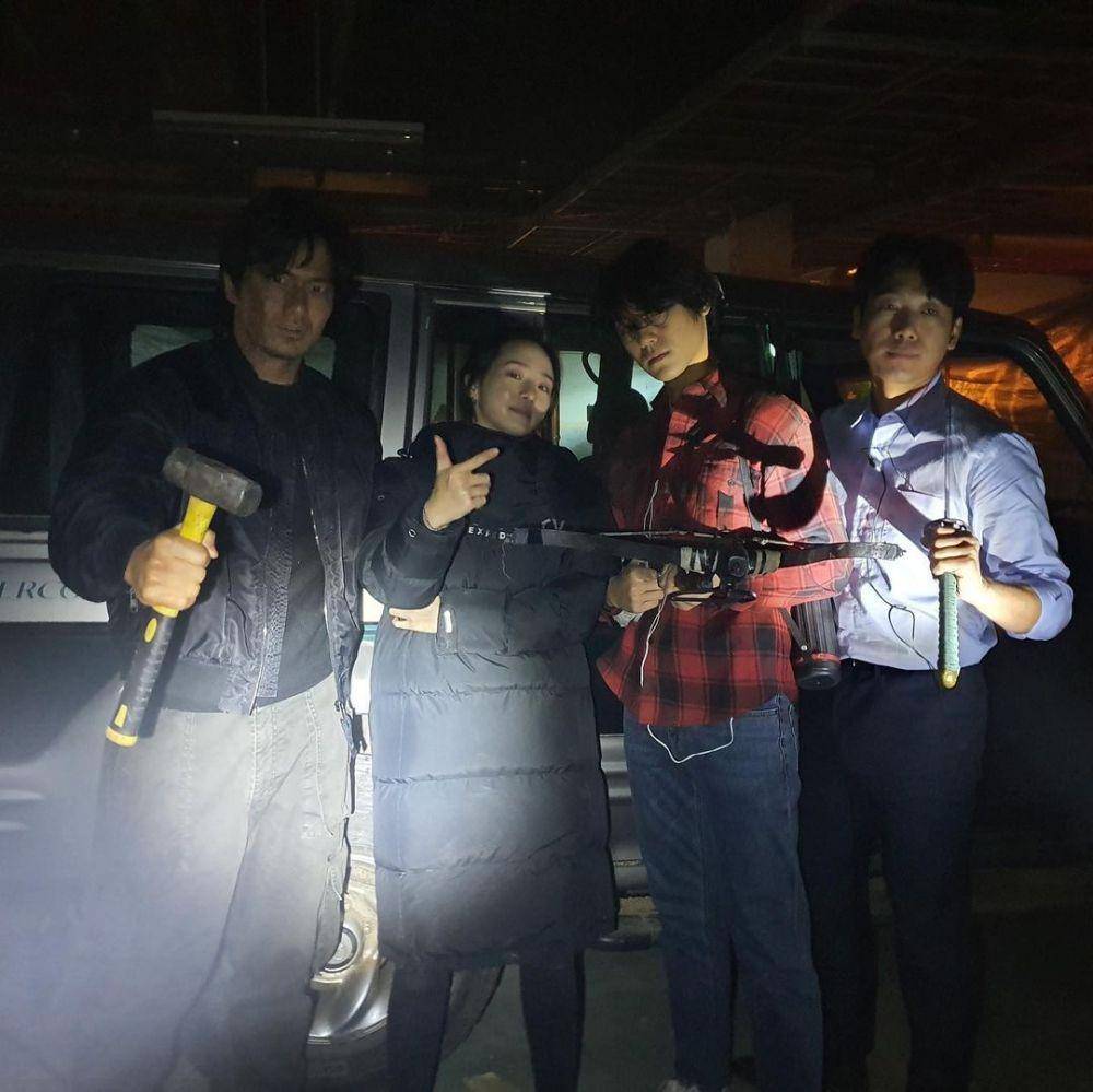 Lee Jin Wook, Lee Do Hyun, Park Gyu Young, dan Kim Nam Hee (instagram.com/lavieenbluu)