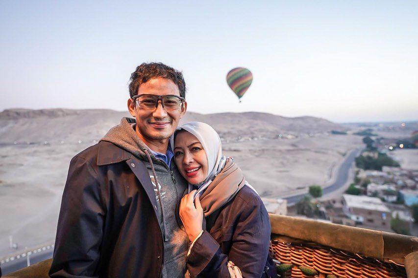 Diangkat Jadi Menteri, 10 Potret Romantis Sandiaga Uno dan Istri