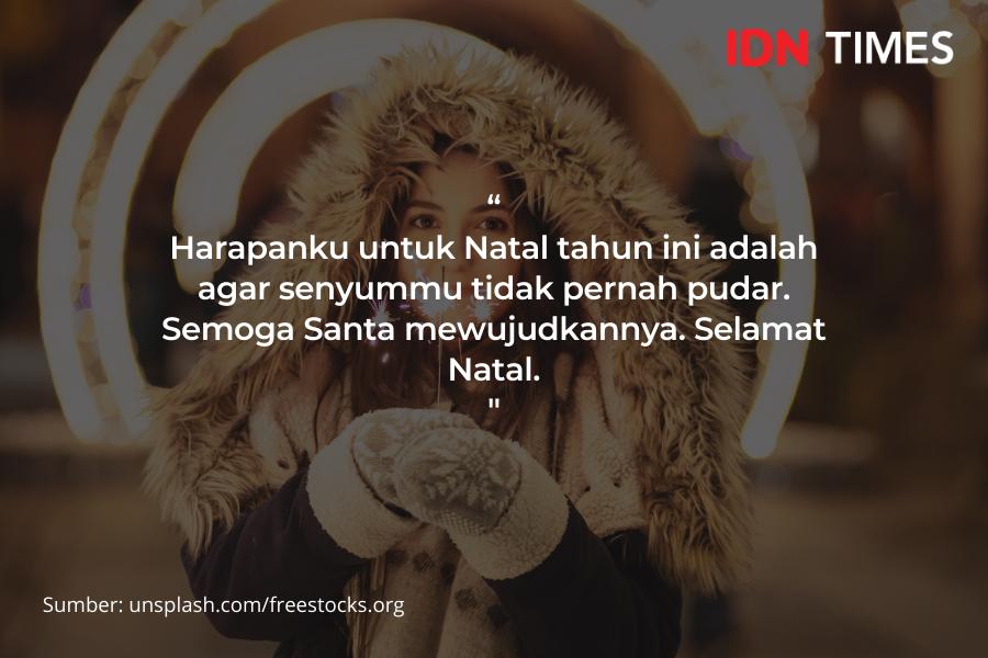 10 Ucapan Selamat Natal Menyentuh buat Orang Tersayang, Penuh Sukacita