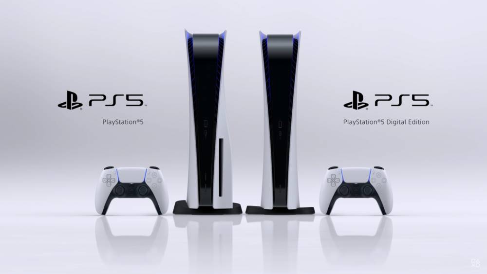PS5 versi kaset dan PS5 versi digital. techradar.com