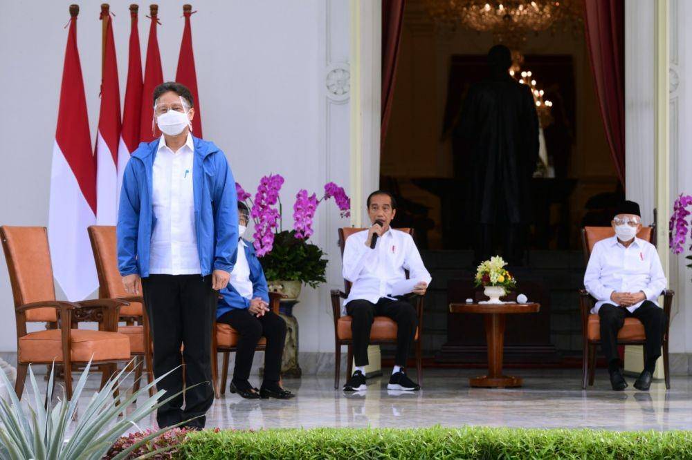 Pengumuman Menteri Baru di Kabinet Indonesia Maju pada Selasa (22/12/2020) (Youtube.com/Sekretariat Presiden)