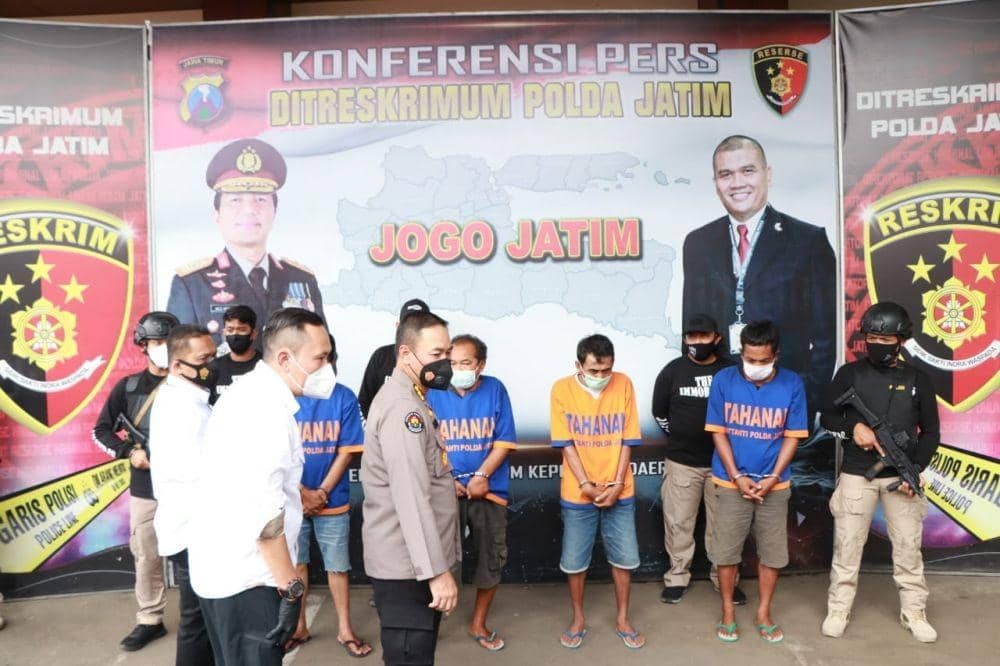 Kerap Sasar Rumah Lansia, Komplotan Perampok Lumajang Dibekuk