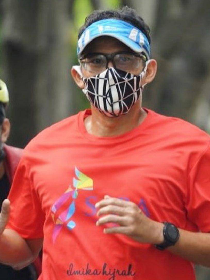 Sandiaga Uno mulai kembali beraktivitas olahraga pagi (Instagram.com/sandiuno)