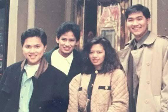 10 Foto Jadul Figur Publik! Sandi, Erick, dan Lutfi Ternyata Sahabat