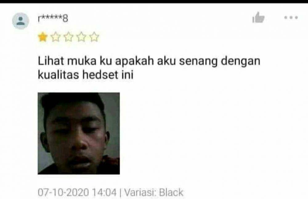 potret kocak di kolom komentar olshop (twitter.com/txtdarionlshop)